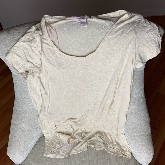 beige tee - Picture 1 of 1
